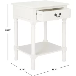 Whitney 1 Drawer Accent Table - Safavieh -Luxe Living Interiors Shop GUEST 23e74134 bbe8 48b4 bb96 09070144deef