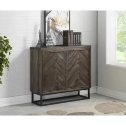 Alvara Court 2 Door Cabinet Brown - Treasure Trove Accents -Luxe Living Interiors Shop GUEST 251e10b6 f47b 4dd7 a66d 142983b69c6b