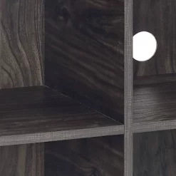 Jacobsen Record Storage Cube Bookshelf Brown Ash - Crosley -Luxe Living Interiors Shop GUEST 273519b5 12dd 48d9 a5e7 fb98da720929