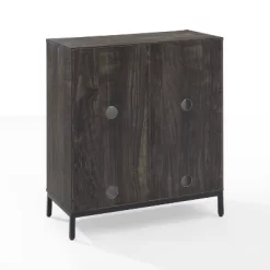 Jacobsen Record Storage Cube Bookshelf Brown Ash - Crosley -Luxe Living Interiors Shop GUEST 282cbf1c 8037 4c42 9e2f fef90e6ce65d