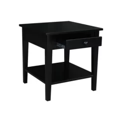 Spencer End Table Black - International Concepts 15 Spencer End Table Black - International Concepts -Luxe Living Interiors Shop GUEST 2855353c 520d 4c11 8232 0c4e7ed74215