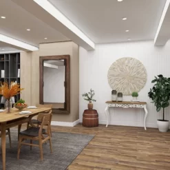 Wood Parisian Design Floral Ornate Detailing Console Table White - Olivia & May -Luxe Living Interiors Shop GUEST 28798d83 073b 4168 8627 4d5123e01f43