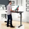 Costway Electric Standing Gaming Desk Sit To Stand Height Adjustable Splice Board -Luxe Living Interiors Shop GUEST 29d594e0 b6d9 46d6 a494 56466c12855b