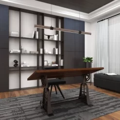 Industrial Teak Wood Console Table Brown - Olivia & May -Luxe Living Interiors Shop GUEST 2b17a73e f1be 4a0f a7b6 cefb3de742b0