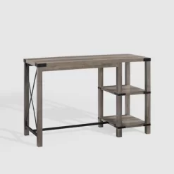 Rustic Farmhouse Metal X Kitchen Island With Shelves - Saracina Home 26 Rustic Farmhouse Metal X Kitchen Island With Shelves - Saracina Home -Luxe Living Interiors Shop GUEST 2b42ded9 d42f 4390 a335 ef1844d5dc96