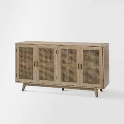 Buthrotos Living Room Solid Wood TV Stand For TVs Up To 65" | KARAT HOME -Luxe Living Interiors Shop GUEST 2c04189b d71a 4cb0 834e 704729f12abc