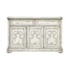 Harper 3 Door 2 Drawer Credenza Distressed Cream - Treasure Trove Accents -Luxe Living Interiors Shop GUEST 2c04f625 743f 48c9 807d b1eff3475d2f