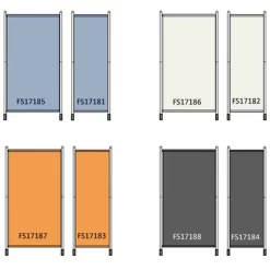 24" Galaxy Ii 2 Panel Room Divider Wide Per Panel - Proman Products -Luxe Living Interiors Shop GUEST 2c0d8a2d 4a36 4292 961e 9c9dbf3ec005