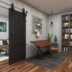 Industrial Teak Wood Console Table Brown - Olivia & May -Luxe Living Interiors Shop GUEST 2d40a527 f018 437a 9d33 105cd38885a7