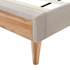 Queen Size Upholstered Wood Platform Bed-ModernLuxe -Luxe Living Interiors Shop GUEST 2f2e1c7e 96a9 4591 9d50 a44447efa83c