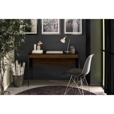 Mallorca Desk Black/Dark Brown - Polifurniture 7 Mallorca Desk Black/Dark Brown - Polifurniture - Image 5