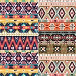 6" Double Sided Ikat Canvas Room Divider - Oriental Furniture -Luxe Living Interiors Shop GUEST 33a44931 802d 42d9 9d20 cd861046747b