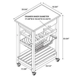 Roger Kitchen Island Granite Top - Linon 24 Roger Kitchen Island Granite Top - Linon -Luxe Living Interiors Shop GUEST 3454d1b1 56c4 4c19 a4d8 b0433e9f6669