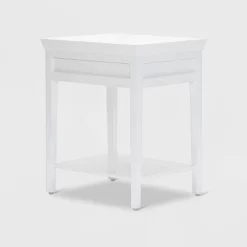 Hampton Side Table With Drawer White - Finch -Luxe Living Interiors Shop GUEST 34980b92 d98c 435d a9b1 e356885b695f
