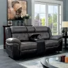 Melio Loveseat With 2 Powered Recliners Gray/Black - HOMES: Inside + Out -Luxe Living Interiors Shop GUEST 34c59352 8fef 4495 b0b2 7da19df1a3e6