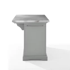 Julia Stainless Steel Top Kitchen Island - Crosley -Luxe Living Interiors Shop GUEST 352e1416 4859 4282 858e bf1ceff8e83a