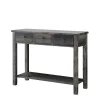 Console Table Oak Teal - Acme Furniture