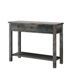 Console Table Oak Teal - Acme Furniture