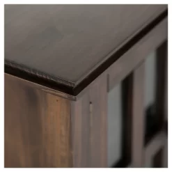 Stratford Solid Wood TV Stand For TVs Up To 80" - WyndenHall -Luxe Living Interiors Shop GUEST 3700caee 830d 43dd 9a3d f9e394a1a3ea