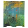 Monet Fine Art Double Sided Room Divider Impression Sunrise And Houses Of Parliament - Oriental Furniture -Luxe Living Interiors Shop GUEST 37514da2 b927 42ac 9be3 20ae7e7751e2