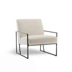 ELuxury Metal Arm Accent Chair -Luxe Living Interiors Shop GUEST 37fb0ef6 ee91 4dea 97cf b623041384c3