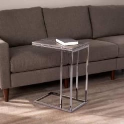 Sepree Expandable C-Table Black/Gray - Aiden Lane -Luxe Living Interiors Shop GUEST 38220c83 ccba 4b1e a2d0 362e2d54d73f