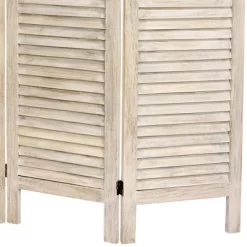 5 1/2 Ft. 6 Panel Tall Classic Venetian Room Divider Burnt White - Oriental Furniture -Luxe Living Interiors Shop GUEST 383d4f38 44a8 4562 ac5c 3afbbb070bf1