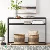 Glasgow Metal Console Black - Threshold™ -Luxe Living Interiors Shop GUEST 38e18914 0a19 46c3 a810 8d6b6f24d7a7