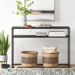 Glasgow Metal Console Black - Threshold™