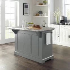 Julia Stainless Steel Top Kitchen Island - Crosley -Luxe Living Interiors Shop GUEST 3e19f826 5614 464f b3da 3bfa77bd2c7d