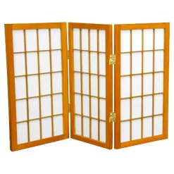 2 Ft. Tall 3 Panels Desktop Window Pane Shoji Screen - Oriental Furniture 11 2 Ft. Tall 3 Panels Desktop Window Pane Shoji Screen - Oriental Furniture -Luxe Living Interiors Shop GUEST 3eccd242 28f7 4493 8376 75e72a4a150c