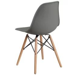 Merrick Lane Polypropylene Accent Chair With Metal Braced Wooden Legs -Luxe Living Interiors Shop GUEST 3f5327e9 e484 43aa b93c 02a9cfbfbba2