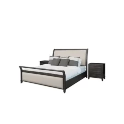 3pc Cindi Sleigh Bedroom Set Gray - Abbyson Living 27 3pc Cindi Sleigh Bedroom Set Gray - Abbyson Living -Luxe Living Interiors Shop GUEST 40fc890c 269c 471d a454 4f8147ef0807
