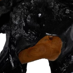 Contemporary Teak Wood Console Table Gold - Olivia & May -Luxe Living Interiors Shop GUEST 411f0bee b070 4a50 a07b da24839fa90d