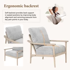 Retro Accent Chair With Solid Wood Frame And Vertical Slatted Back-ModernLuxe 23 Retro Accent Chair With Solid Wood Frame And Vertical Slatted Back-ModernLuxe -Luxe Living Interiors Shop GUEST 412b2365 a8ea 41bc 81d6 6088a3fce43a