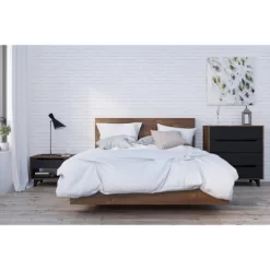 4pc Barista Bedroom Set Truffle/Black - Nexera 13 4pc Barista Bedroom Set Truffle/Black - Nexera -Luxe Living Interiors Shop GUEST 41f19252 50c4 44ea b0d4 9e37bbbf43a7