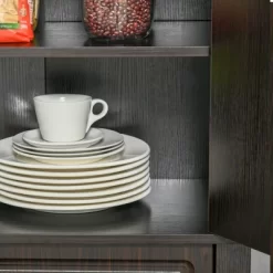 HOMCOM 71" Freestanding Kitchen Pantry With 4 Doors, And 2 Large Cabinets, Tall Storage Cabinet With Wide Drawer For Kitchen Dining Room -Luxe Living Interiors Shop GUEST 420f339e f69d 48f2 9f26 001a4ae74ad5