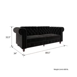 Finnley Sofa Futon - Room & Joy 19 Finnley Sofa Futon - Room & Joy -Luxe Living Interiors Shop GUEST 433e4024 d514 46fb 9494 395c418e5e9e