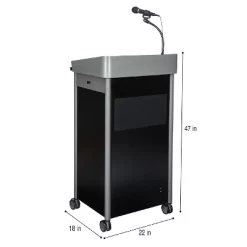 Greystone Lectern With Sound Lecture Podium Charcoal Slate - Hampden Furnishings -Luxe Living Interiors Shop GUEST 441fc257 f49c 4a51 958a 17cfa65fc748