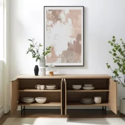 Modern 4 Door Reeded Sideboard - Saracina Home 15 Modern 4 Door Reeded Sideboard - Saracina Home -Luxe Living Interiors Shop GUEST 450d82fd 3073 46cc b58d e8be232d61c5