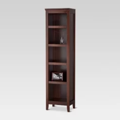72" Carson Narrow Bookcase - Threshold 15 72" Carson Narrow Bookcase - Threshold -Luxe Living Interiors Shop GUEST 45446ef2 d321 4ab6 8159 8d319cd50c53