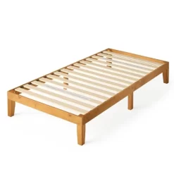 Alexia Standard Wood Platform Bed Frame Natural - Zinus -Luxe Living Interiors Shop GUEST 463d4c66 8b7d 46c5 a369 b997f5b4e4fe