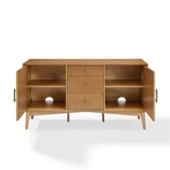 Wood Buffet In Acorn Brown-Pemberly Row -Luxe Living Interiors Shop GUEST 469a9ff0 c03a 4e08 9033 66c64a7220ba