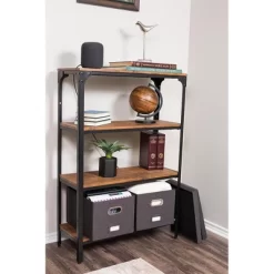 Internet's Best 1-Pack Collapsible File Storage Organizer With Lid - Charcoal -Luxe Living Interiors Shop GUEST 475c9e23 06e6 457b b815 b0e763f962c4