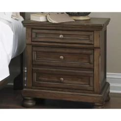 Flynnter Nightstand Medium Brown - Signature Design By Ashley