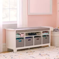 Martha Stewart Living And Learning Kids' Storage Bench -Luxe Living Interiors Shop GUEST 47ceee9c 5c85 4588 b163 20b751cf6628