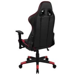 BlackArc Bravo Red Gaming Desk & Chair Set: High Back Gaming Chair With Lumbar Support & Adjustable Arms; Desk With Cupholder/Headphone Hook -Luxe Living Interiors Shop GUEST 483440eb 0c55 462c abe3 d381f410a402 1