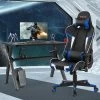 Costway X-Shaped Gaming Desk & Racing Style Massage Chair Set Home Office Black+White/Blue/Grey/Red 2 Costway X-Shaped Gaming Desk & Racing Style Massage Chair Set Home Office Black+White/Blue/Grey/Red -Luxe Living Interiors Shop GUEST 4876fbff 9298 4cda 8535 09c6cb72b558