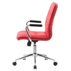 Modern Office Chair With Chrome Arms Red - Boss Office Products -Luxe Living Interiors Shop GUEST 4af21825 bd45 49fb b899 1a363f68289e
