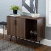 44" Mid-Century Modern Asymmetrical Sideboard Dark Walnut - Saracina Home -Luxe Living Interiors Shop GUEST 4af66e73 99da 4fcd ba6d 9461ddf75c32